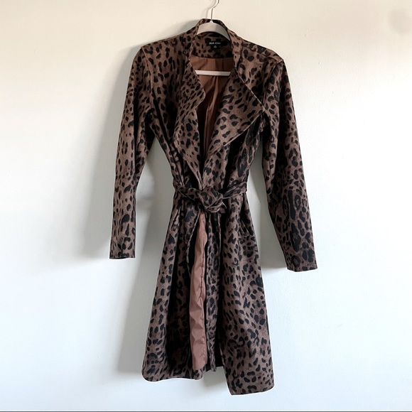 DEAR JOHN DENIM | Leopard Trench Coat - Picture 2 of 10